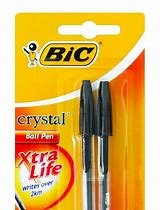 PEN CRYSTAL XTRA LIFE 2UP BLACK