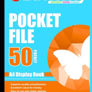 POCKET FILE - A4 50µM 50 POCKET DISPLAY BOOK
